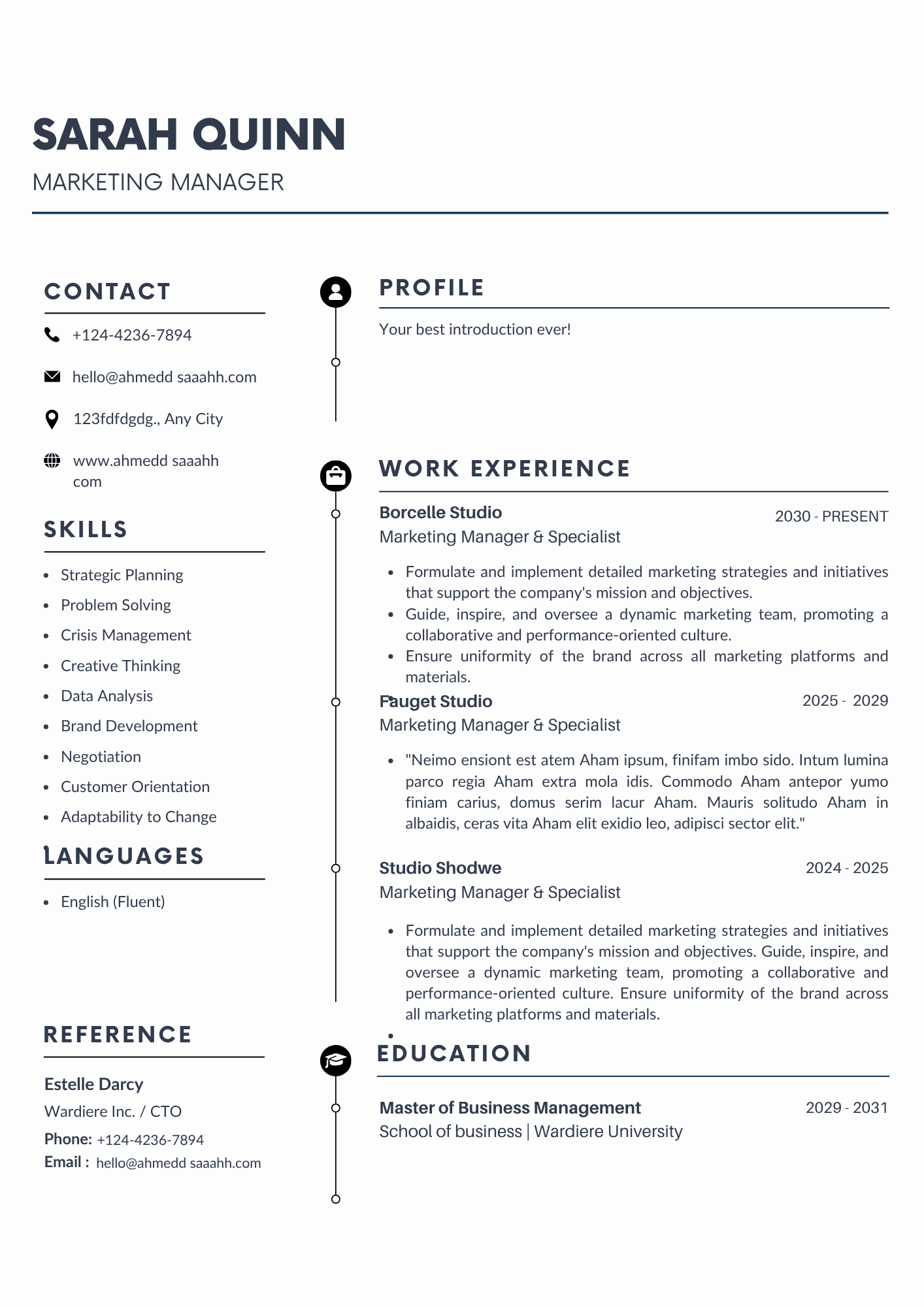 Resume 1